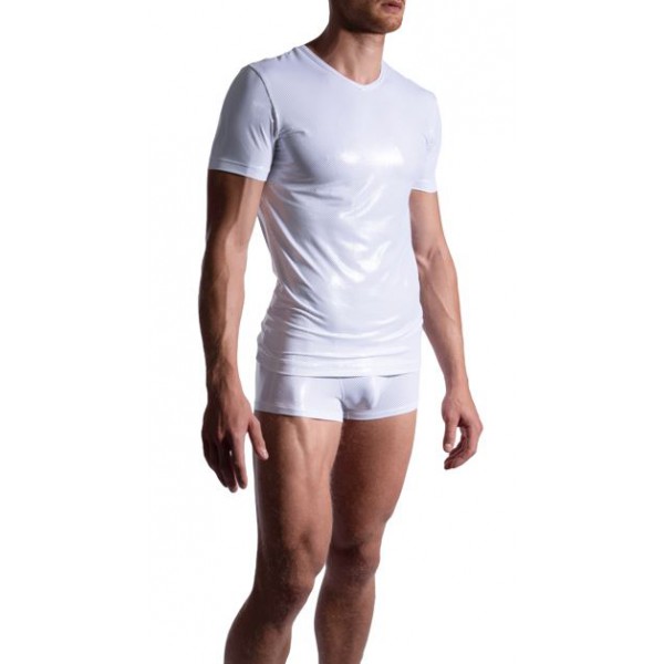 V-Neck Shirt M2188 Wit